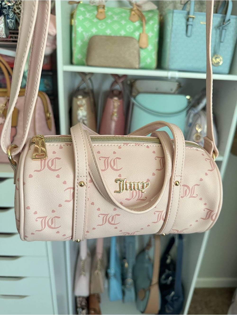 Rare JUICY COUTURE Barrel Bag